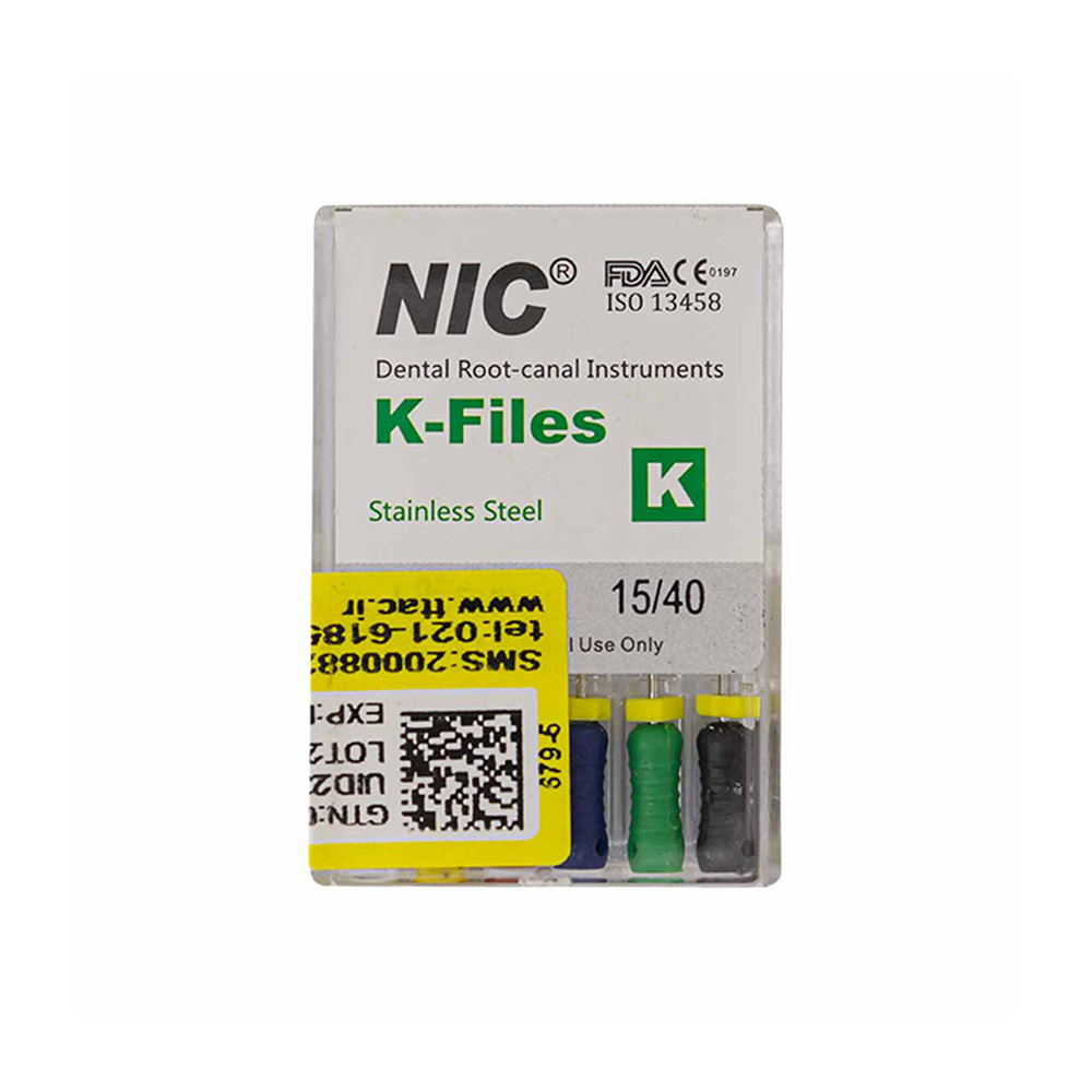 کا فایل دستی NIC K-Files 25mm