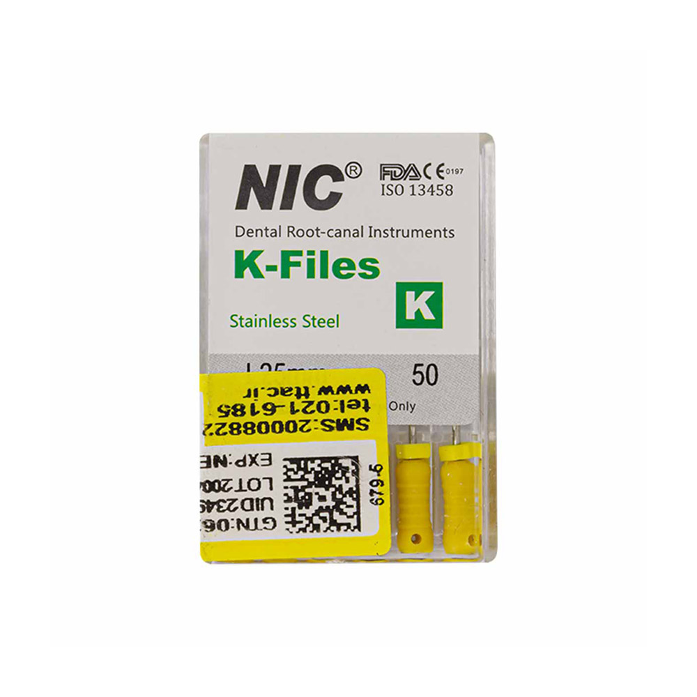 کا فایل دستی NIC K-Files 25mm