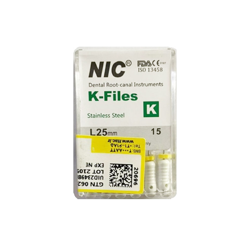 کا فایل دستی NIC K-Files 25mm