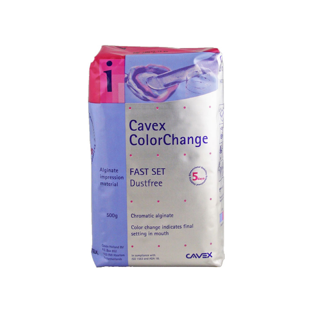 آلژینات سه رنگ کوکس Cavex ColorChange