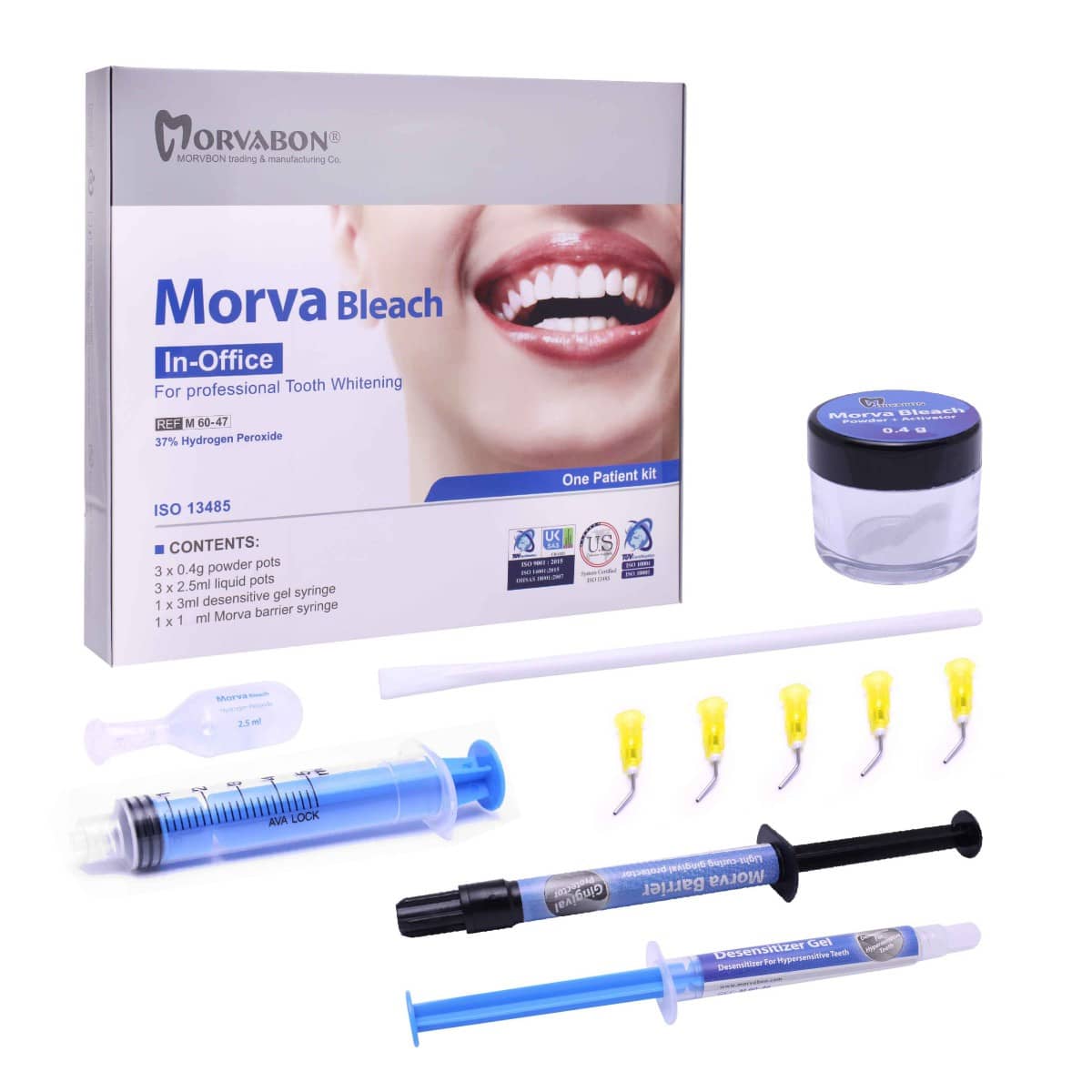 کیت-بلیچینگ-آفیس- کیت بلیچینگ آفیس مروابن MORVA-Bleach 37%