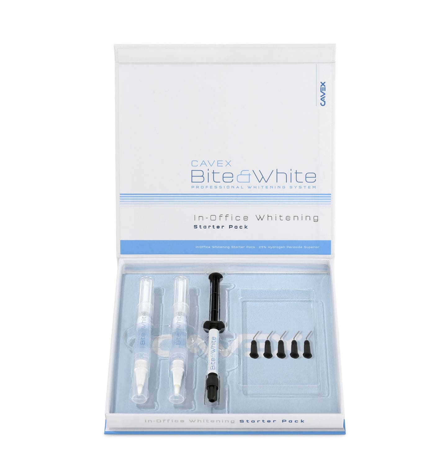 Dental whitening dental material / gel بلیچینگ آفیس CAVEX BITE&WHITE IN-OFFICE